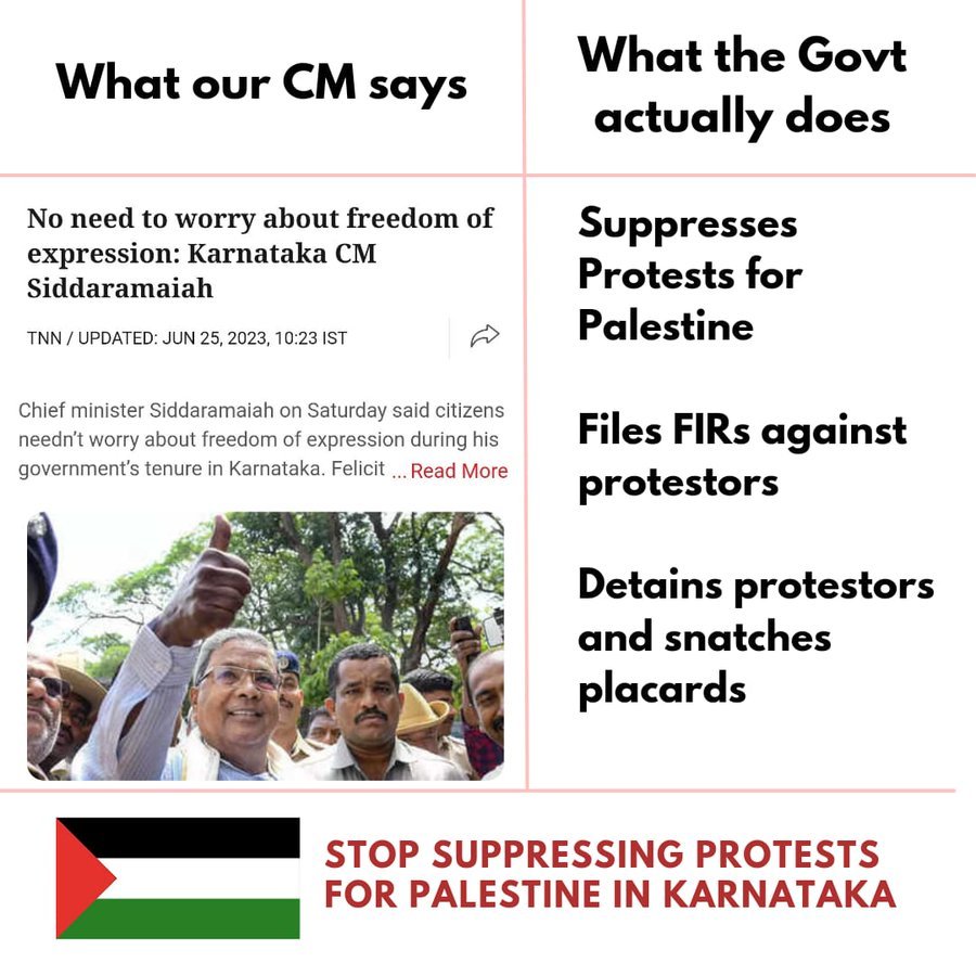 Media attached to: Karnataka's Ban on Pro-Palestine Protests