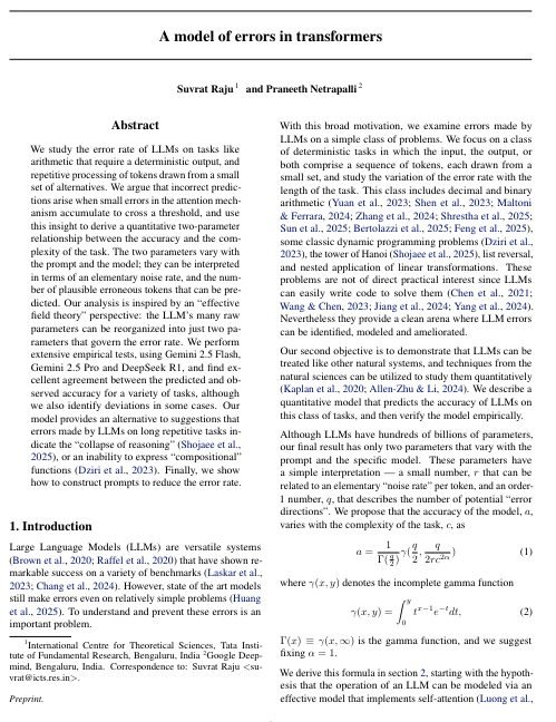 Media attached to: A Model of Errors for LLMs